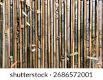 Core samples in geological laboratory. Mining geology exploration of minerals.