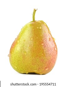 Corella Pear With Water Drops