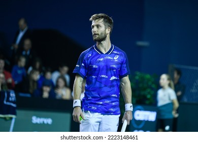 Corentin Moutet Of France During The Rolex Paris Masters, ATP Masters 1000 Tennis Tournament, On October 30, 2022 At Accor Arena In Paris, France.