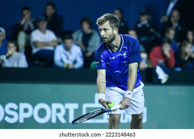 Corentin Moutet Of France During The Rolex Paris Masters, ATP Masters 1000 Tennis Tournament, On October 30, 2022 At Accor Arena In Paris, France.