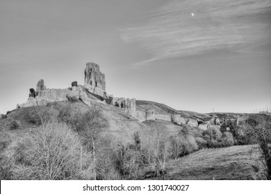 Corfe Castle - Dorset, Purbeck Hills, England