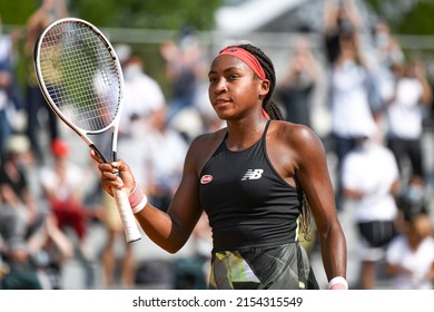 Cori Coco Gauff during the second round at Roland-Garros (French Open), Grand Slam tennis tournament on June 3, 2021 at Roland-Garros stadium in Paris, France.