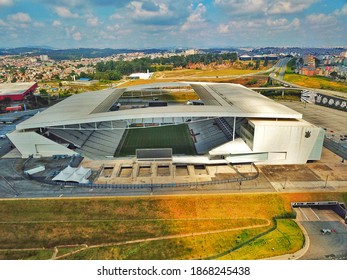 Corinthians Club Stadium Today Known As Neo Chemistry Arena Location In São Paulo Brazil Photo Taken October 20, 2018