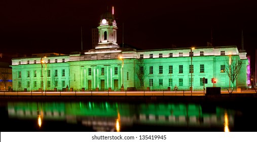 Cork City Hall - St. Patrick's Day