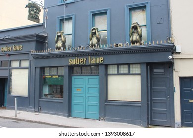 Cork, Ireland, April 9th 2019: Sober Lane Bar In Cork, Ireland