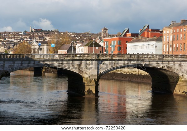 Cork Ireland North Channel River Lee Stock Photo Edit Now