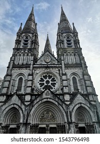 Cork, Ireland - October 10th, 2019: Saint Fin Barre's Cathedral (Diocese Of Cork, Cloyne And Ross), Cork's Anglican Cathedral, A Beautiful Gothic Construction.