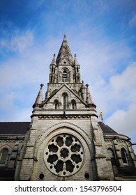 Cork, Ireland - October 10th, 2019: Saint Fin Barre's Cathedral (Diocese Of Cork, Cloyne And Ross), Cork's Anglican Cathedral, A Beautiful Gothic Construction.