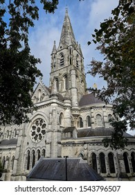 Cork, Ireland - October 10th, 2019: Saint Fin Barre's Cathedral (Diocese Of Cork, Cloyne And Ross), Cork's Anglican Cathedral, A Beautiful Gothic Construction.