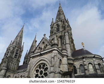 Cork, Ireland - October 10th, 2019: Saint Fin Barre's Cathedral (Diocese Of Cork, Cloyne And Ross), Cork's Anglican Cathedral, A Beautiful Gothic Construction.