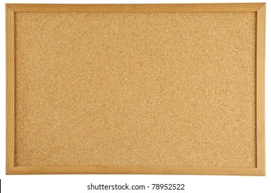 A Cork Message Bulletin Board