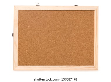 Cork notice board studio cutout - Shutterstock ID 137087498