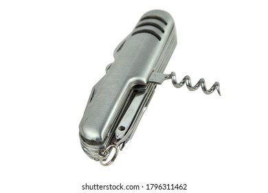 Corkscrew Pocket Knife Make Of Stainless Stell