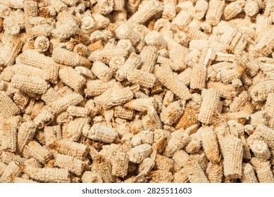 Corn dregs are a by-product of corn processing or making corn-based foods.