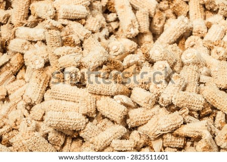 Corn dregs are a by-product of corn processing or making corn-based foods.