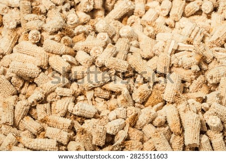 Corn dregs are a by-product of corn processing or making corn-based foods.
