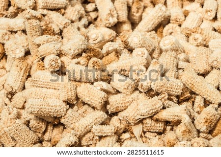 Corn dregs are a by-product of corn processing or making corn-based foods.