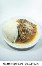 Corn Meal Pap With Sun Dried And Salted Tilapia (Oreochromis) Stew