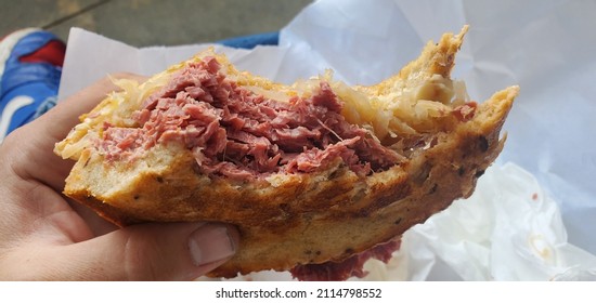 Corned Beef Sandwich From Daughter's Deli In Hollywood 