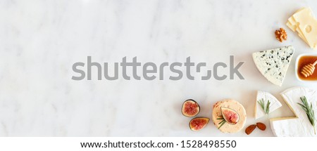 Similar – Image, Stock Photo Cheese and figs Delicious