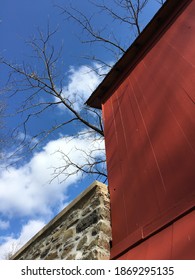 Corner Of Covered Bridge, Bucks County Pennsylvania