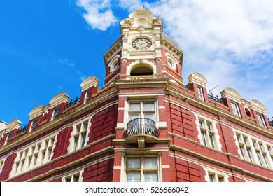 corner of a historic building in Southwark, London