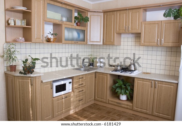 Corner Kitchen Stock Image Download Now