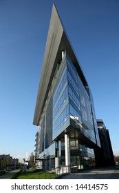 corner of a office building