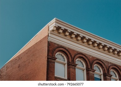 Corner Of An Old Building In The Middle Of Nowhere. 