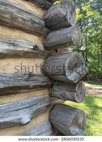 Corner of an old log built home