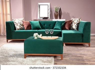 art deco interior shot a modern and elegant interior space with a sleek ...