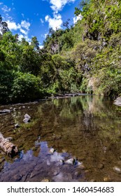 Corners Of The Santa Clara River In Rumiñahui Canton, Pichincha