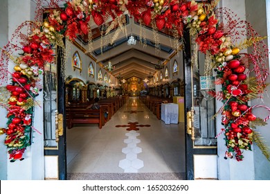 Coron, Philippines - January 2, 2020: The Catholic Church In Coron City.