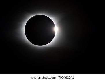 Corona around total solar eclipse - Powered by Shutterstock