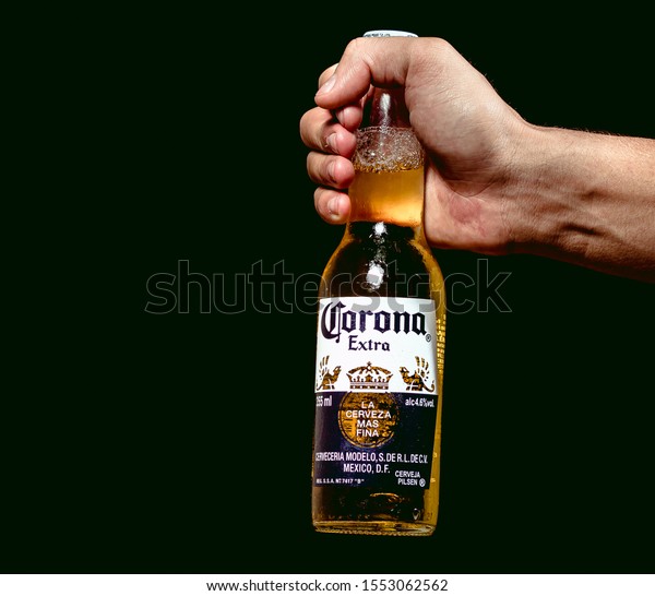 Corona Beer Extra Bottle Beer Wallpapers Stock Photo 1553062562