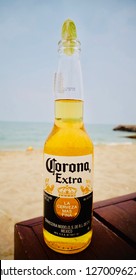 Corona Beer On The Beach