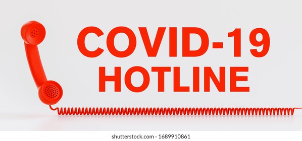 Corona Hotline, Red Phone Hotline - Calling For Information About Coronavirus Disease COVID-19