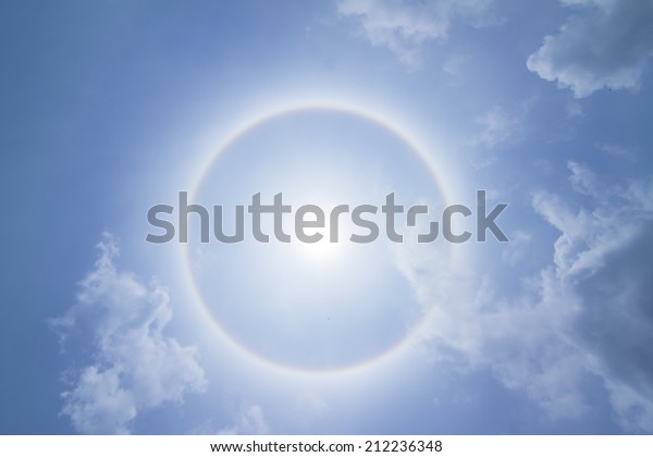 Corona, ring around\
the sun for background 
