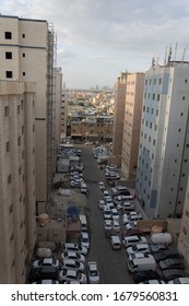 Corona Virus Curfew Effect In Farwaniya Area In Kuwait At 5pm On 22nd March 2020