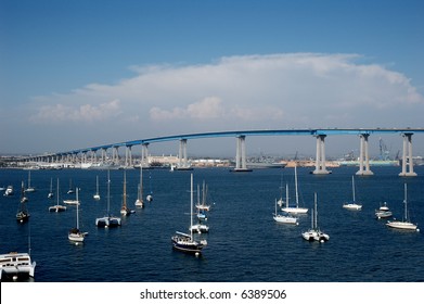 Coronado Bay Bridge In San Diego