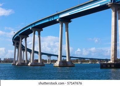 Coronado Bridge In San Diego