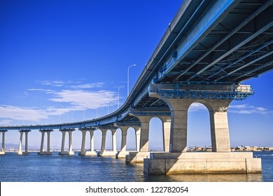 Coronado Bridge In San Diego, California