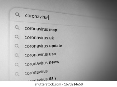 Coronavirus Ncov-19 Internet Browser Web Search 