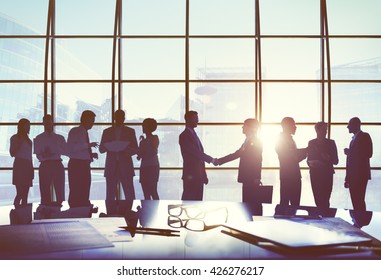 Corporate Business Communication Strategy Concept - Powered by Shutterstock