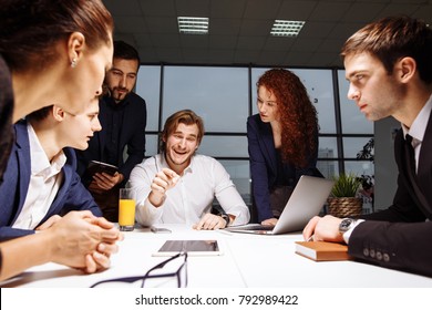 Corporate Business Team Manager Meeting Stock Photo 792989422 ...