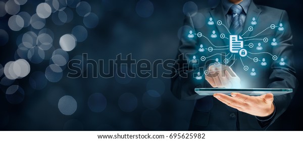 Corporate Data Management System Dms Document Stock Photo (Edit Now ...