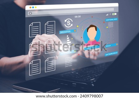 Corporate data management system and document management system with employee privacy. Employee confidentiality. Software for security, searching and manage corporate files and employee information.