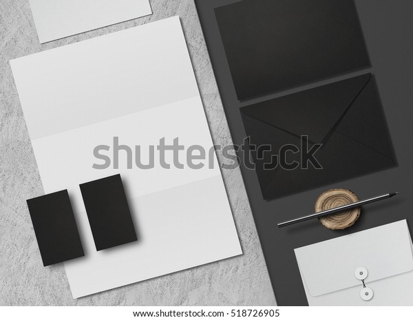 Download Corporate Identity Branding Mock Set Elements Stock Photo (Edit Now) 518726905