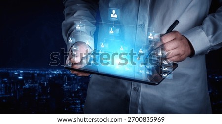 Corporate org chart and team structure show hierarchy, team, and structure for clear organization, management, and operational planning Vouch