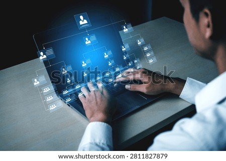 Corporate org chart and team structure show hierarchy, team, and structure for clear organization, management, and operational planning Vouch